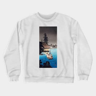 Enjoying Evening Cool by Hiroaki Takahashi Crewneck Sweatshirt